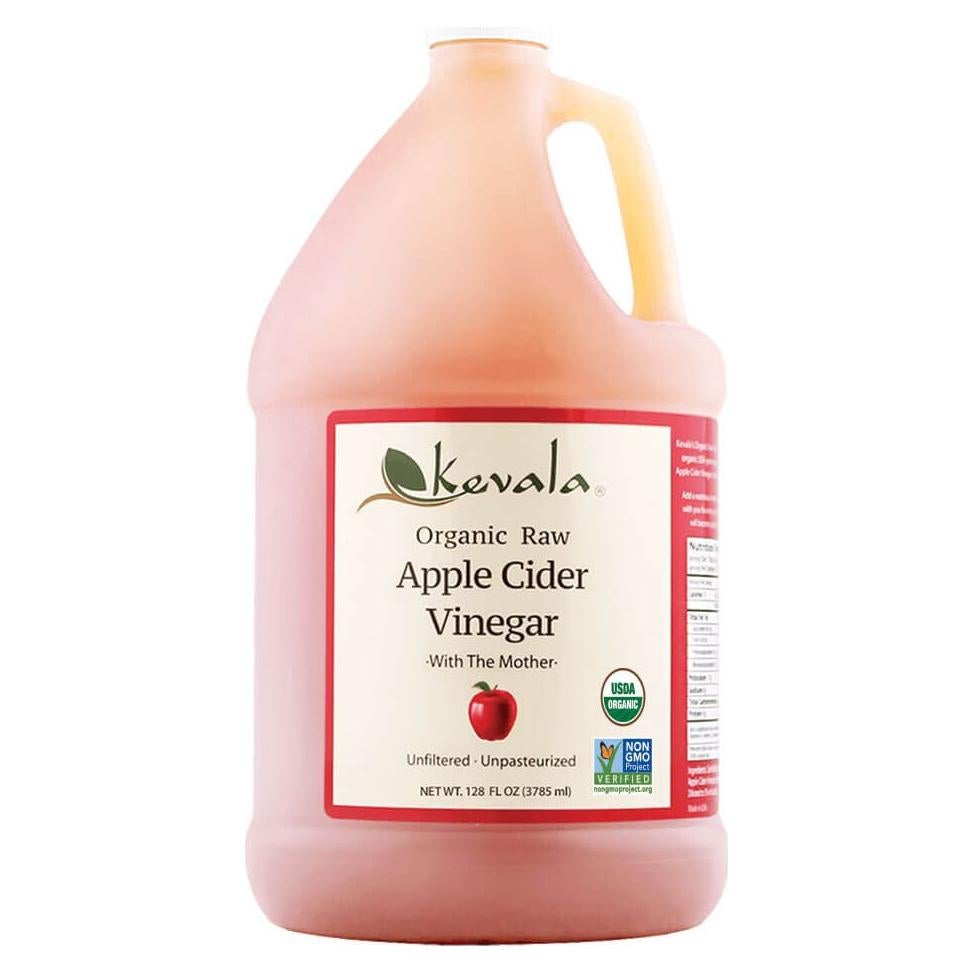 Vinagre de Sidra de Manzana Orgánico Kevala 3.79 L - Con Madre
