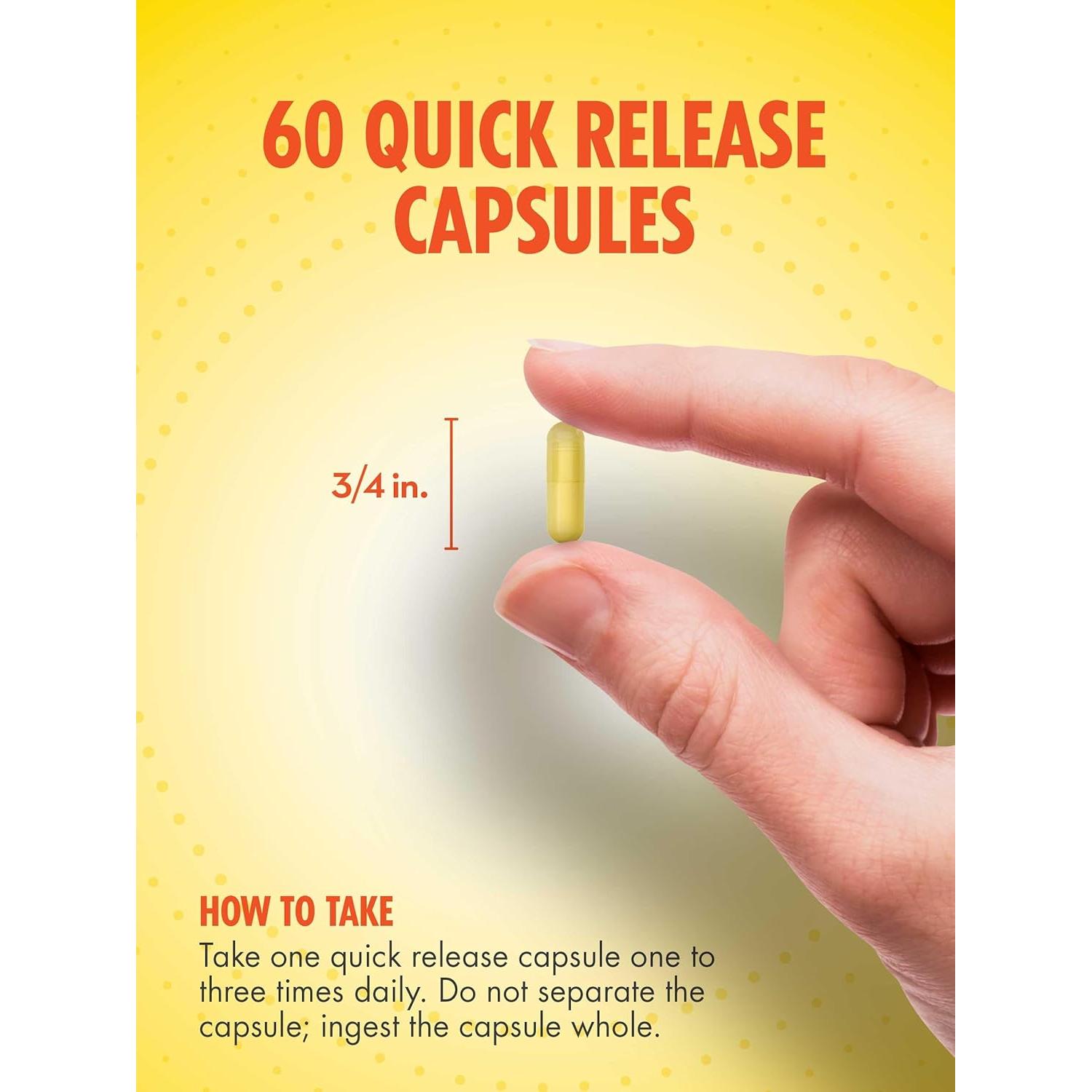 Cápsulas de Vinagre de Sidra de Manzana Sundance 450mg 60 Unidades