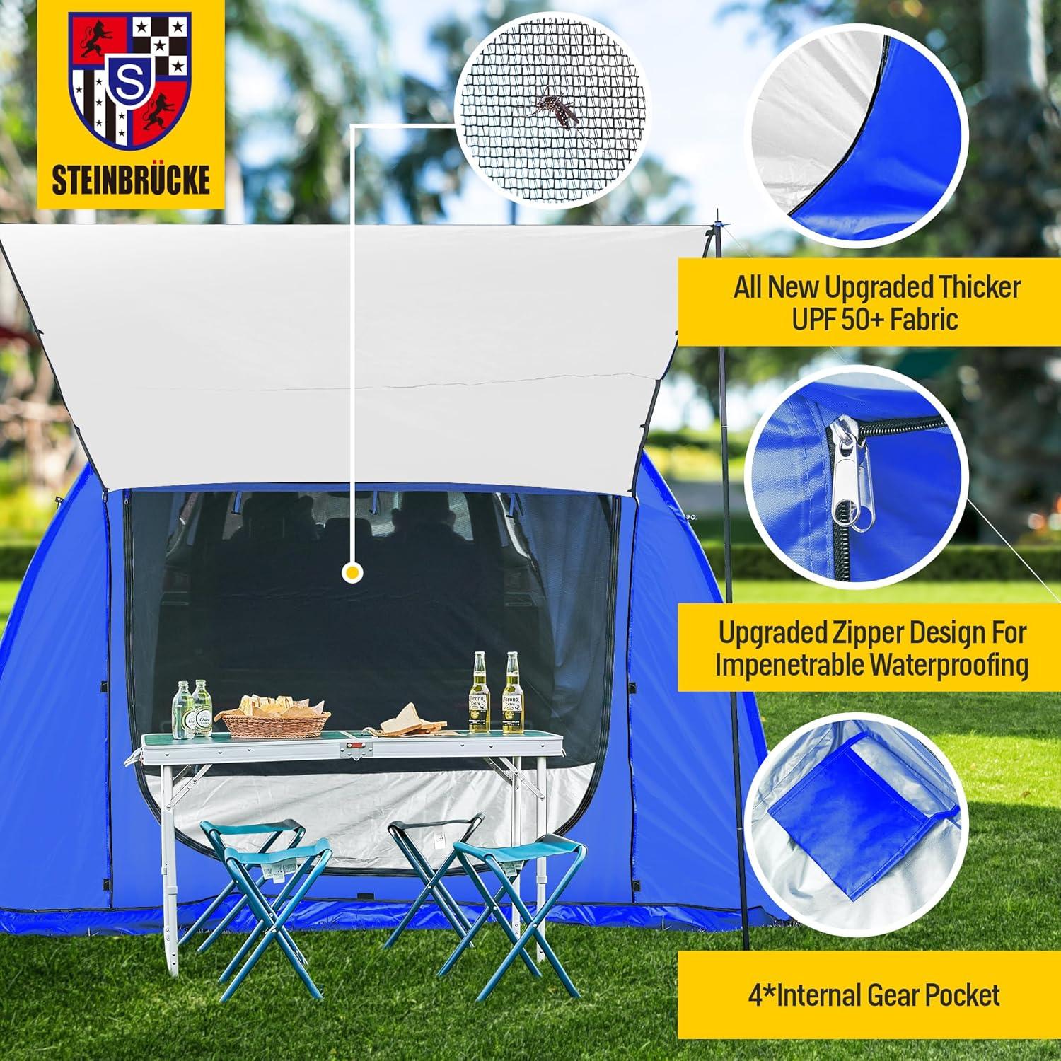Tienda de Camping SUV Motovecor 4 Personas Impermeable