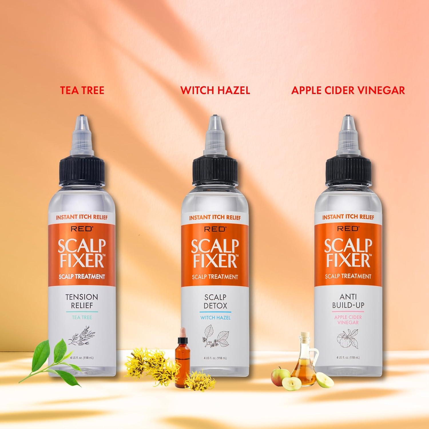 Tratamiento Cuero Cabelludo Seco Red by Kiss 118 ml Vinagre Sidra