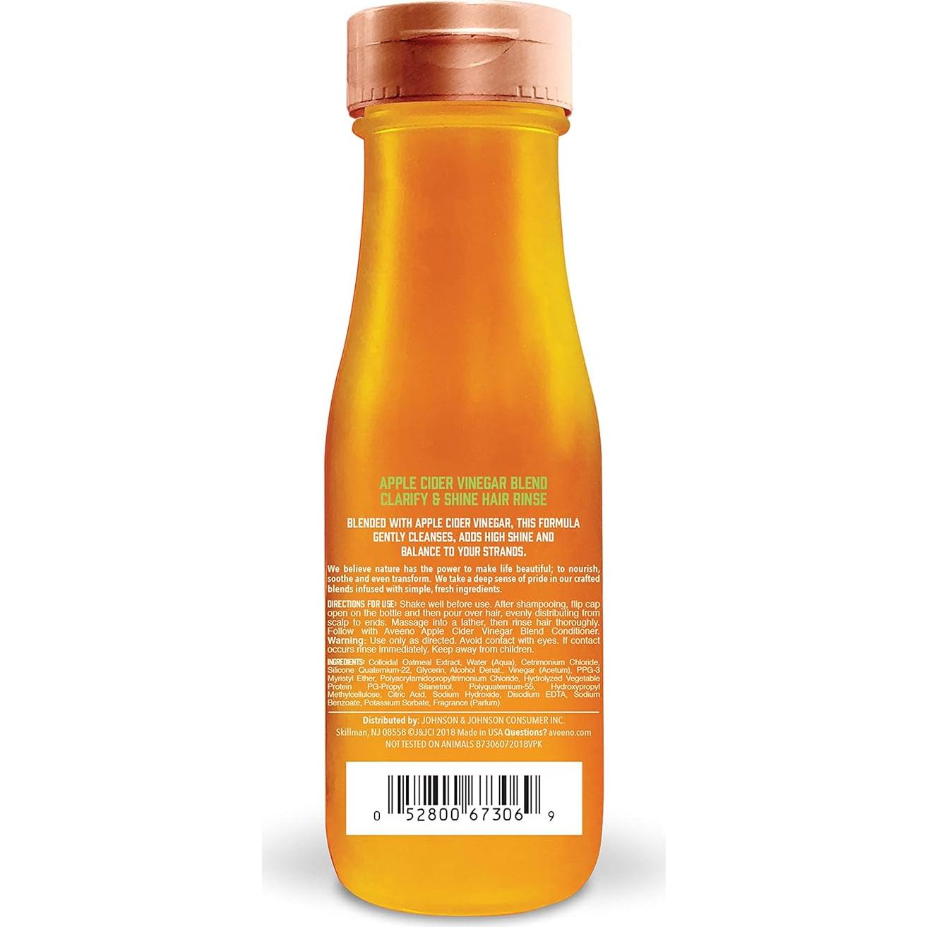 Acondicionador Aveeno Vinagre de Sidra de Manzana 200 ml