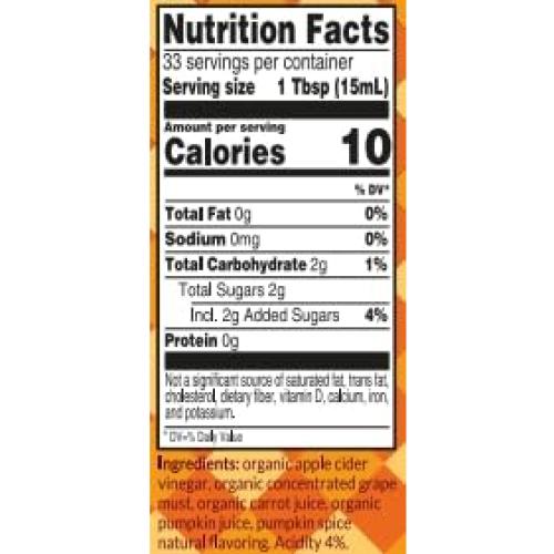 Vinagre de Sidra de Manzana Orgánico De Nigris 500ml con Especias