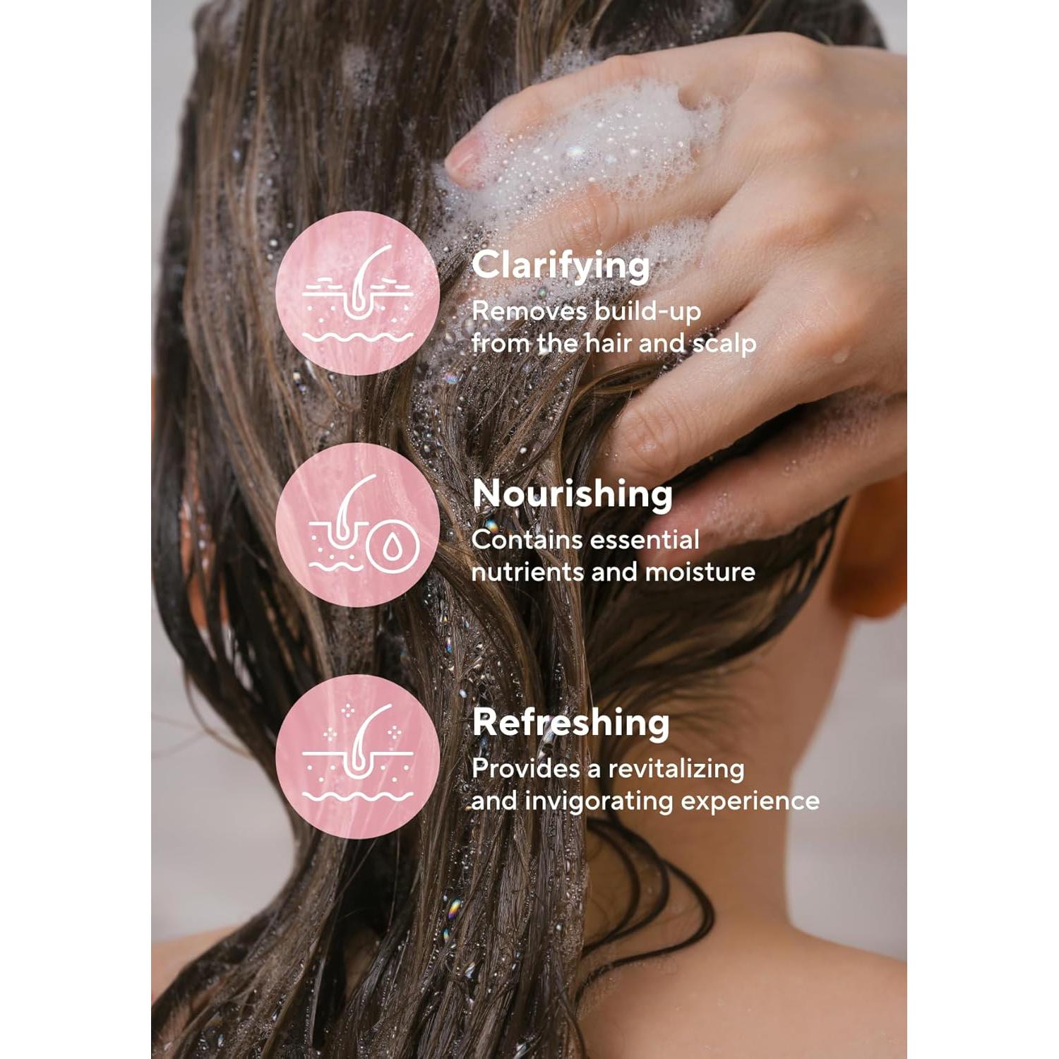 Champú A'PIEU de Vinagre de Frambuesa 500 ml - Anticaspa y Cuidado del Cabello