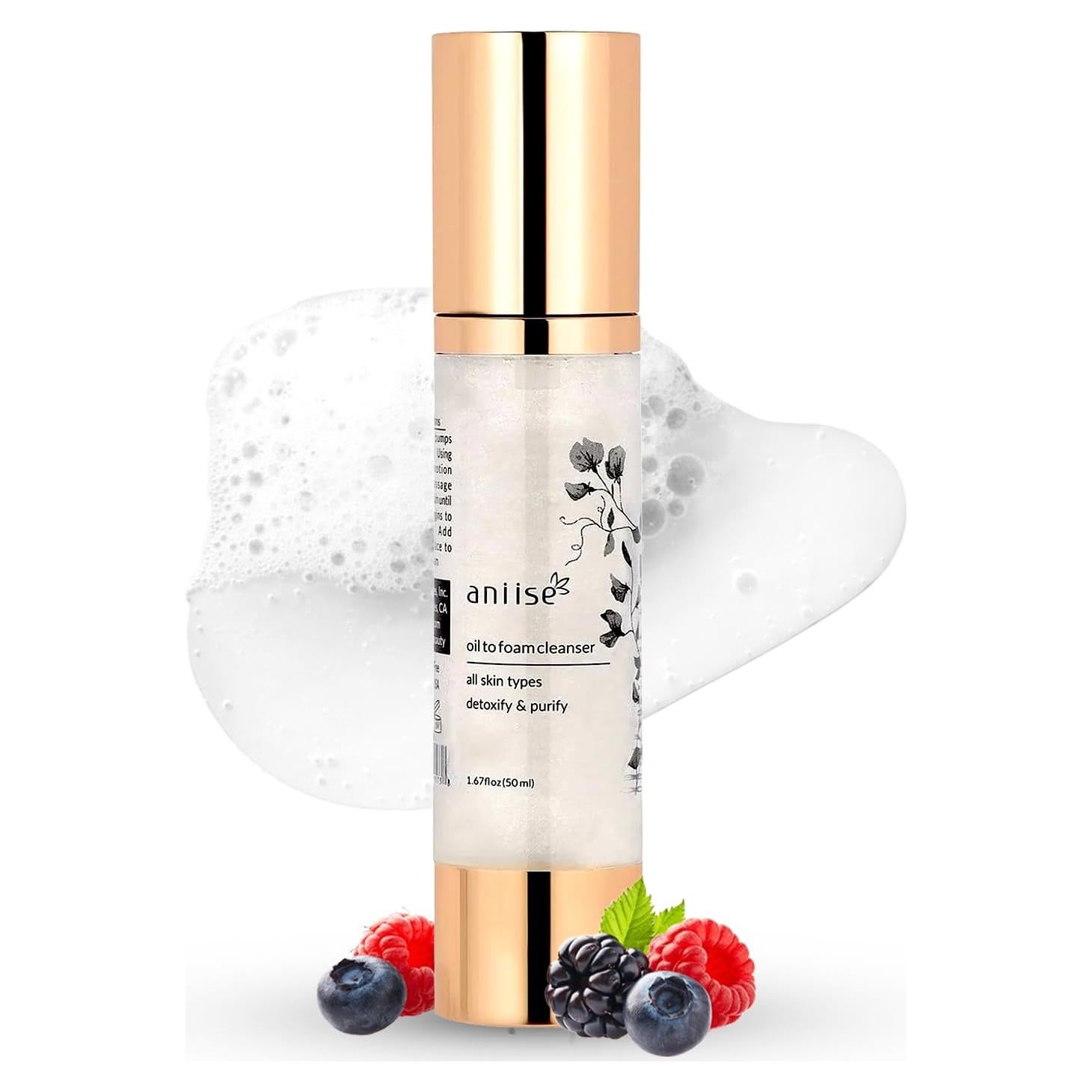 Limpiador Espumoso Facial Aniise 45g - Antioxidantes y Sin Jabón