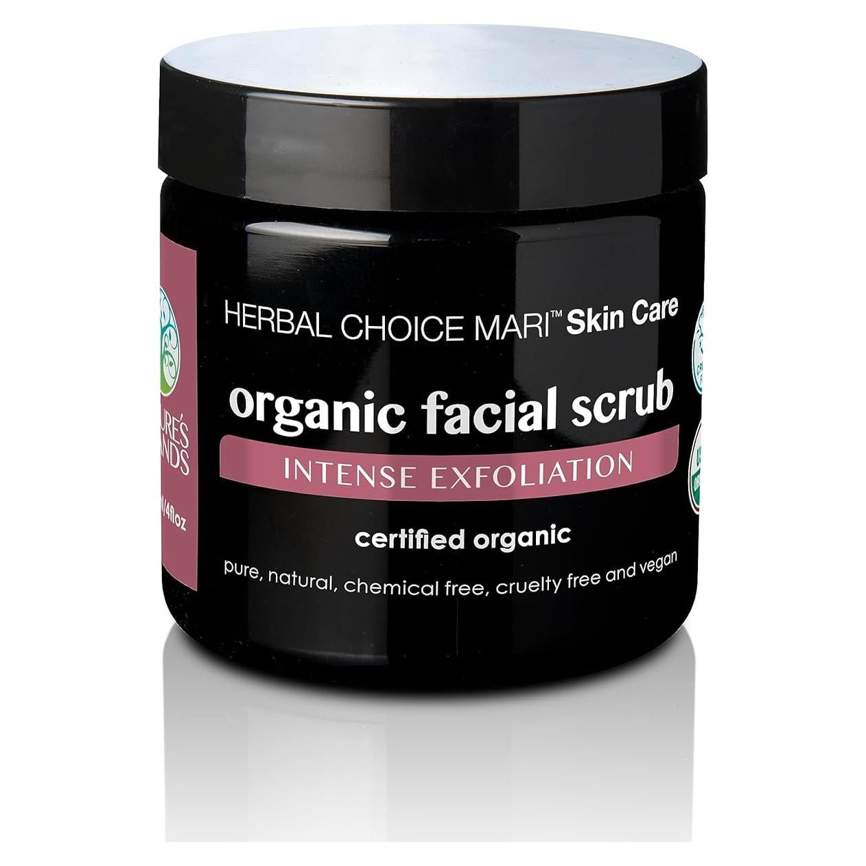 Exfoliante Facial Orgánico Herbal Choice Mari 113ml - Piel Seca