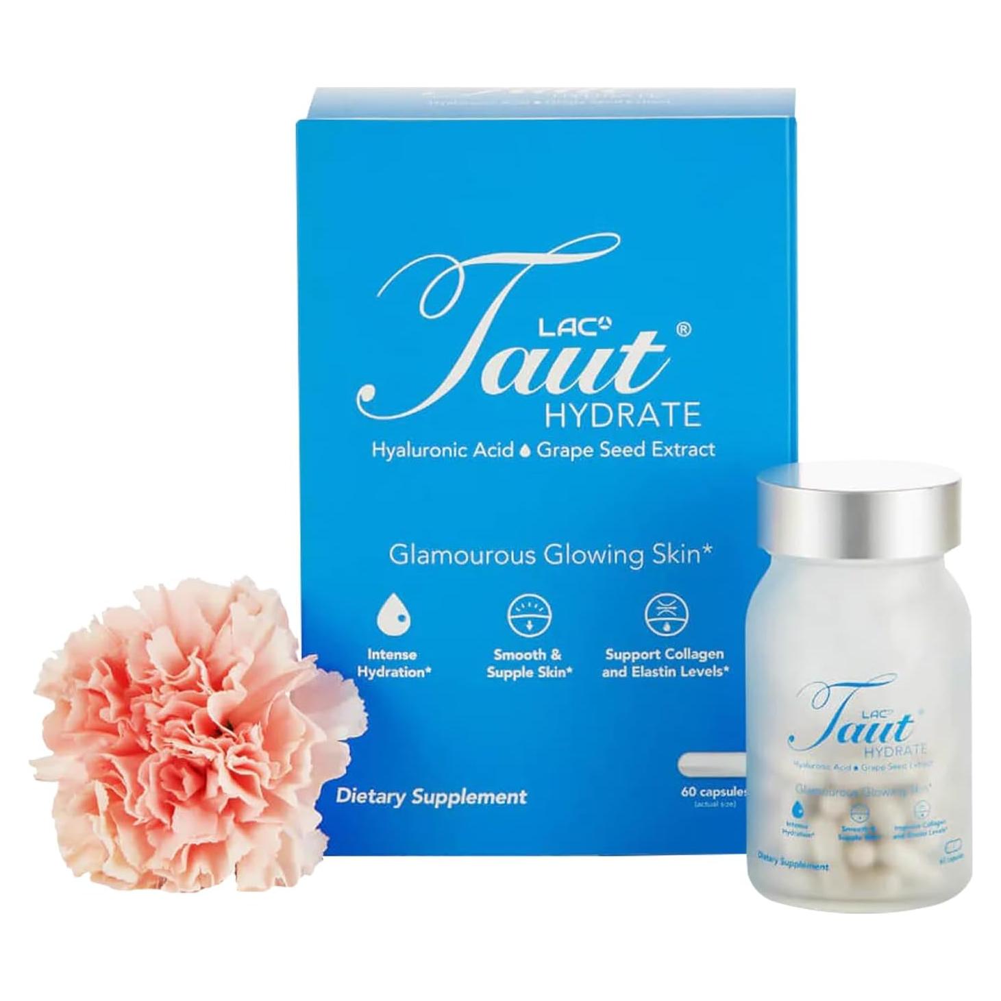 Suplemento de Ácido Hialurónico Taut - 60 Cápsulas Veganas 120mg