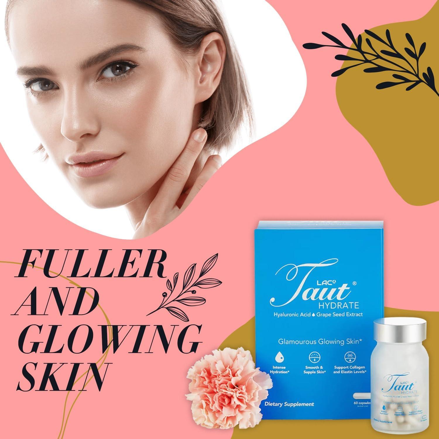 Suplemento de Ácido Hialurónico Taut - 60 Cápsulas Veganas 120mg