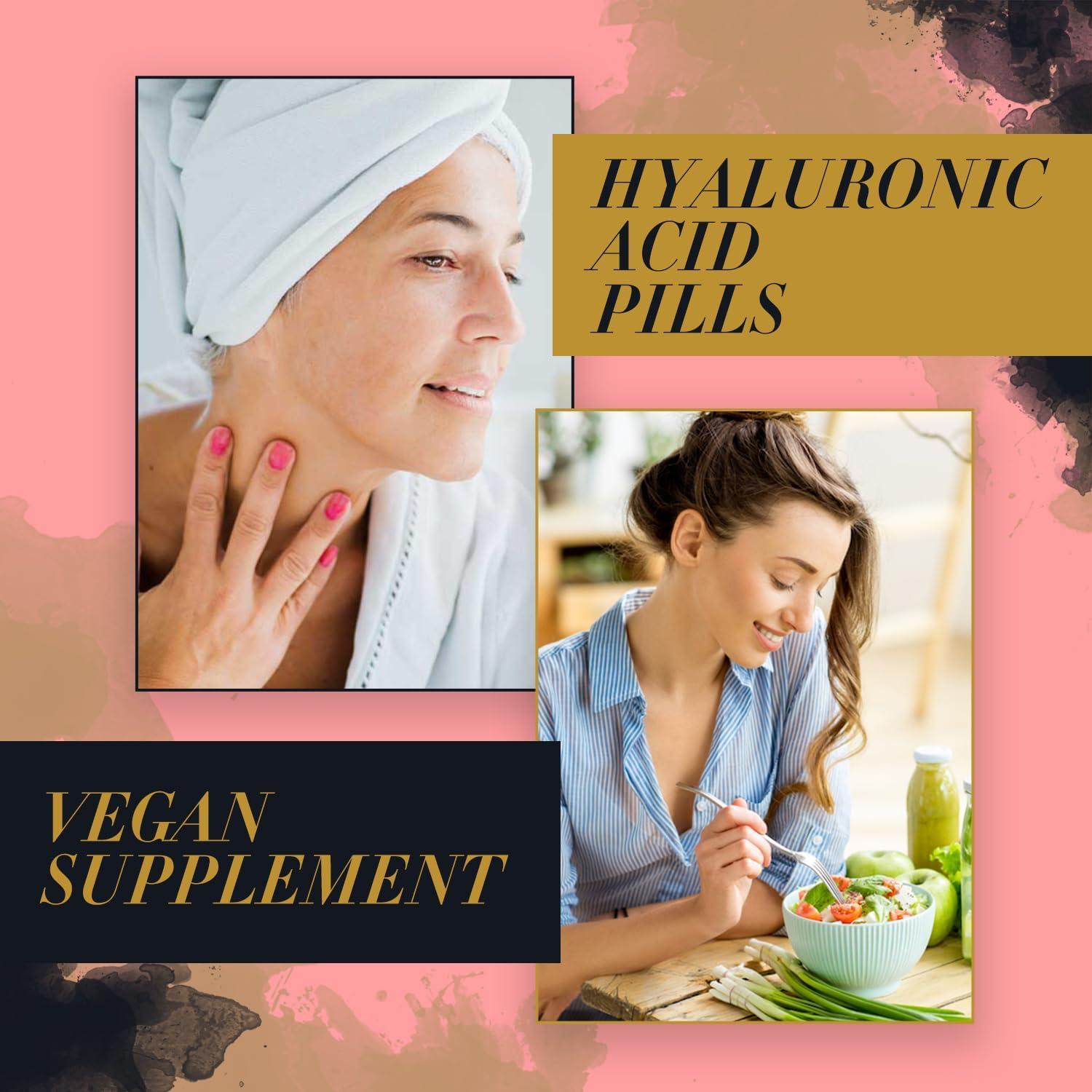 Suplemento de Ácido Hialurónico Taut - 60 Cápsulas Veganas 120mg