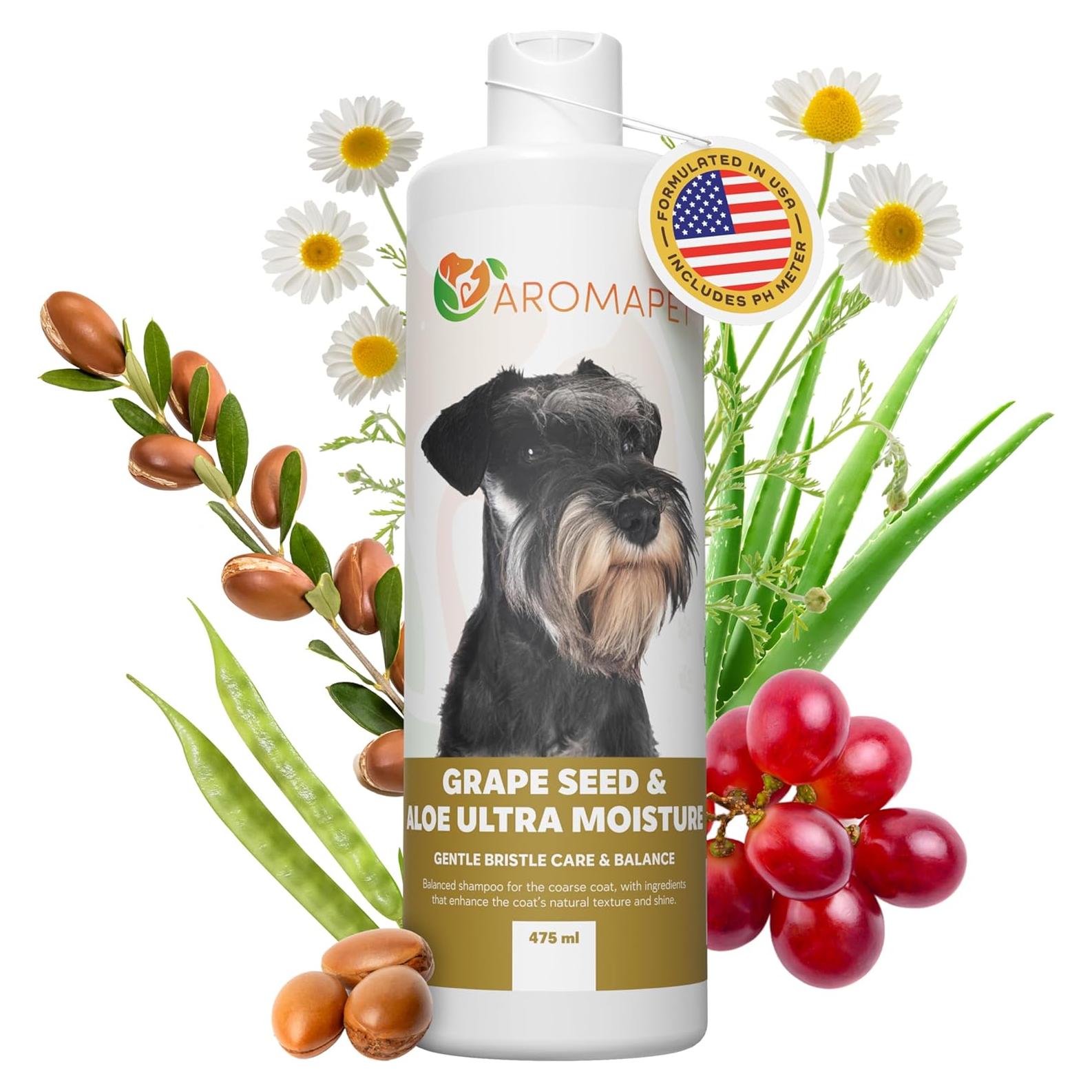 Champú Hipoalergénico para Perros AROMAPET 570g - Aloe y Uva