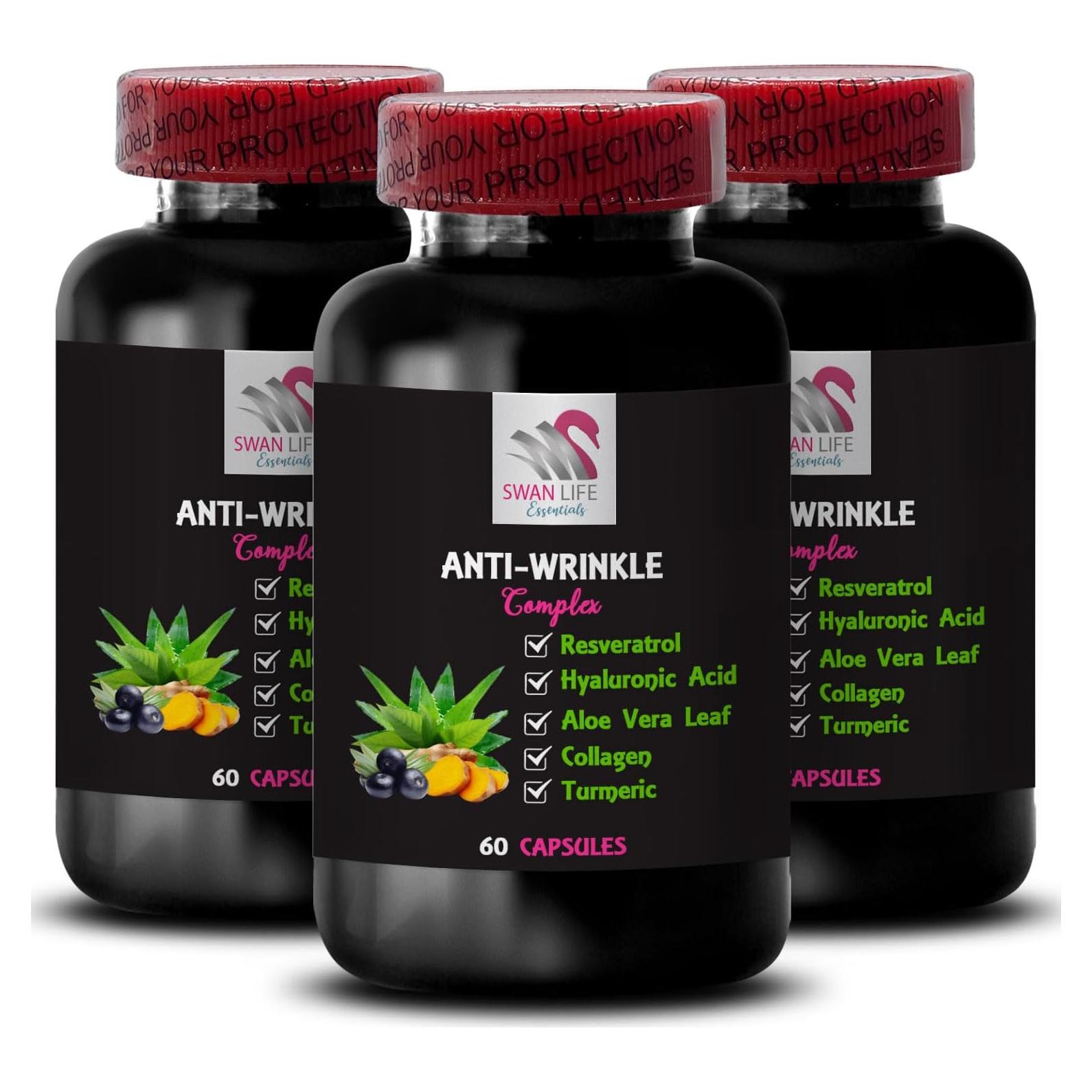 L-Glutatión Complejo Antienvejecimiento 3 Botellas 180 Cápsulas