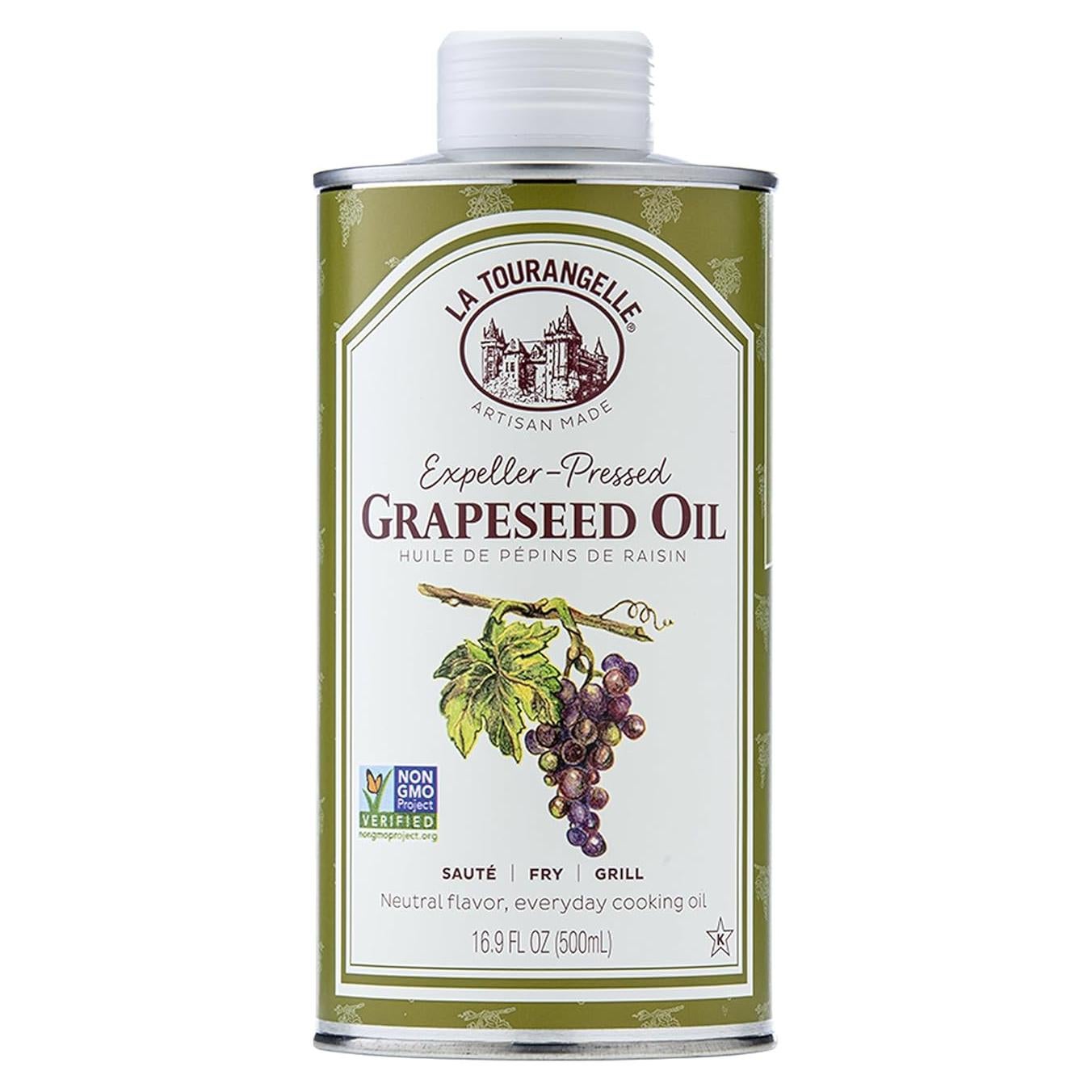 Aceite de Semilla de Uva La Tourangelle 500 ml Prensado en Frío