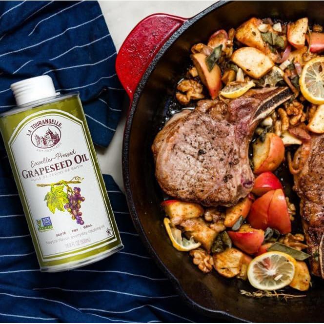 Aceite de Semilla de Uva La Tourangelle 500 ml Prensado en Frío