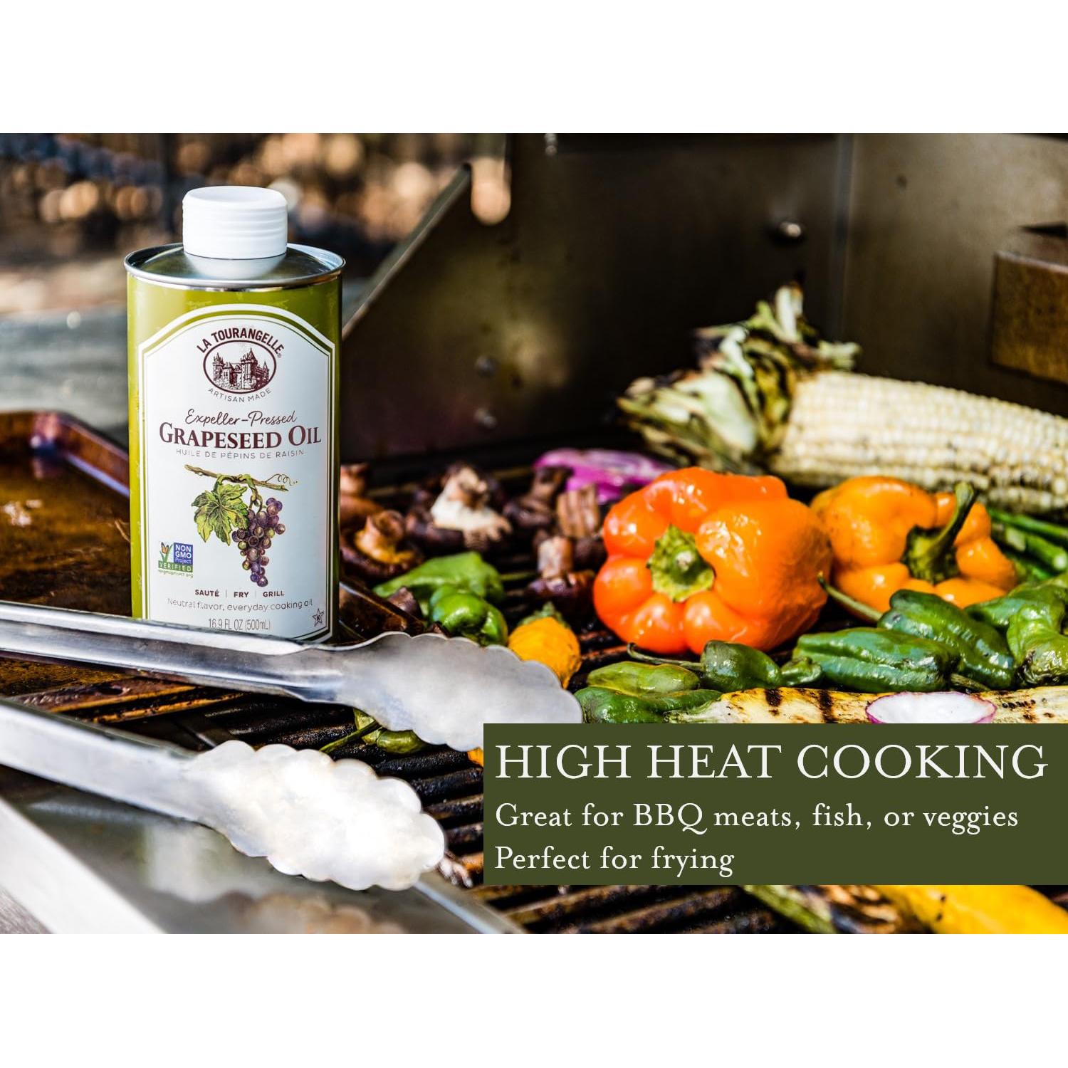 Aceite de Semilla de Uva La Tourangelle 500 ml Prensado en Frío