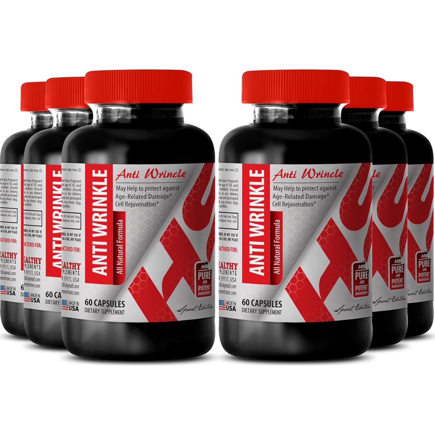 Complejo Antienvejecimiento Healthy Supplements 85g Colágeno Aloe Vera
