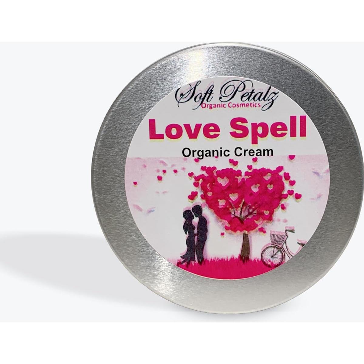 Crema Hidratante Orgánica Soft Petalz 85g Hechizo de Amor