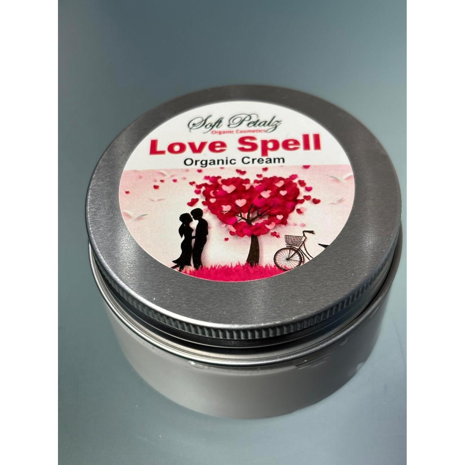 Crema Hidratante Orgánica Soft Petalz 85g Hechizo de Amor