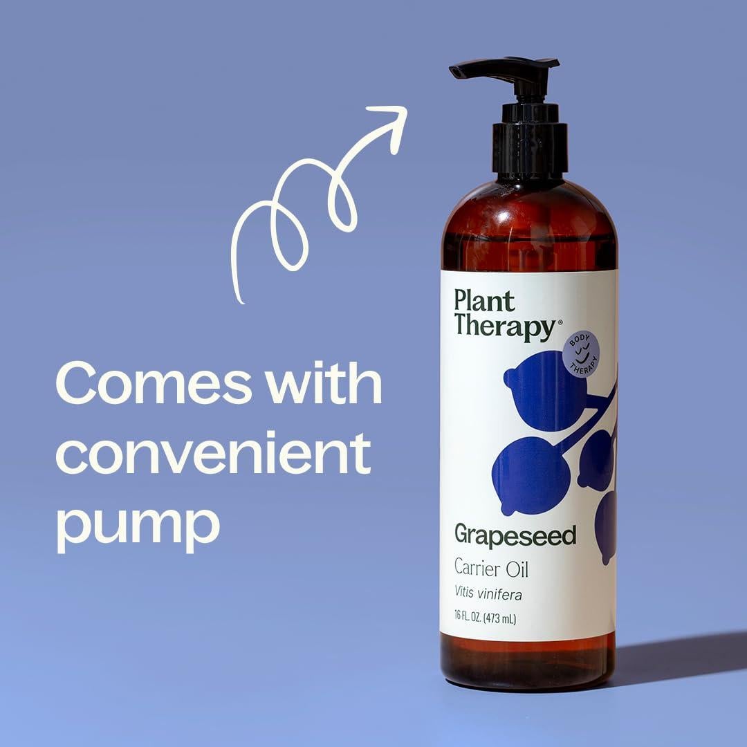 Aceite Portador de Semilla de Uva Plant Therapy 473 ml