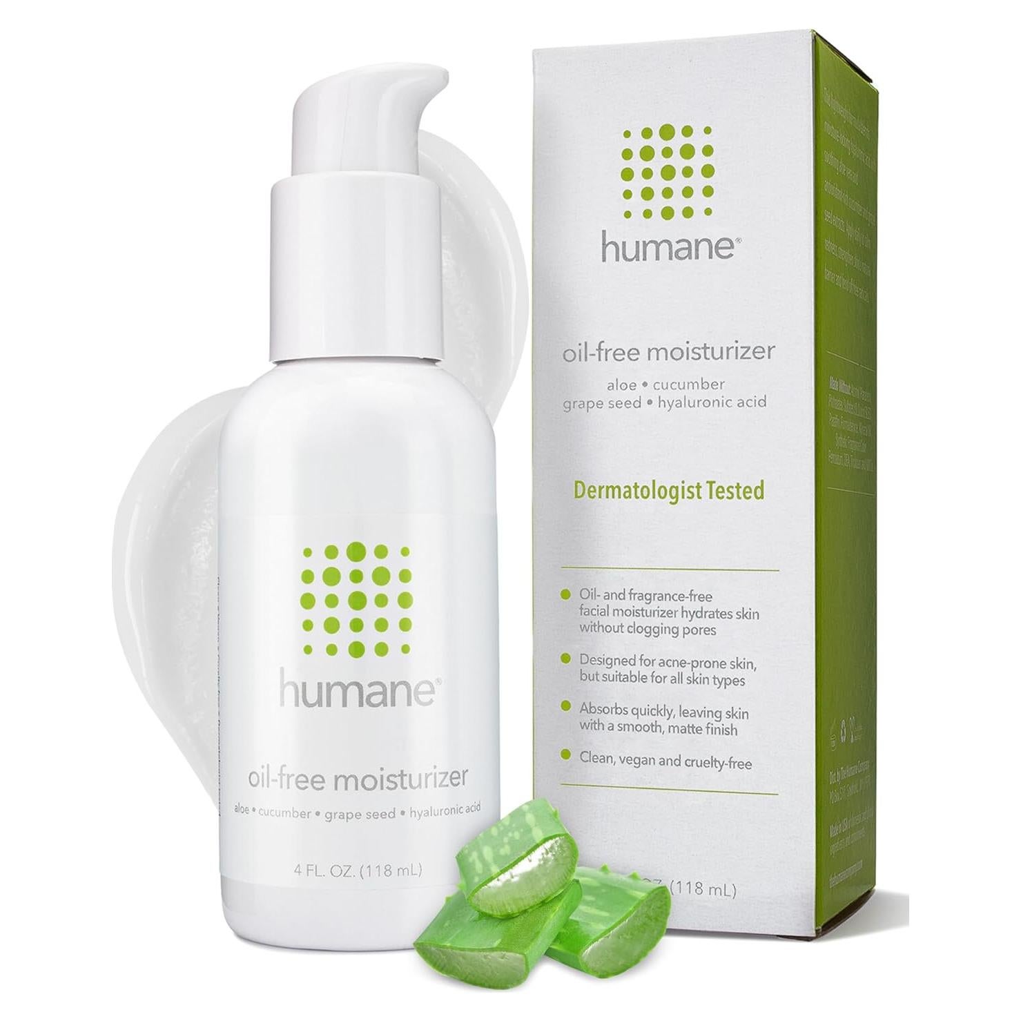 Hidratante Facial Diario Sin Aceite Humane 118 ml - Piel Acnéica