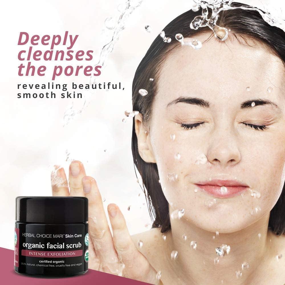 Exfoliante Facial Orgánico Nature's Brands 100ml - Piel Seca