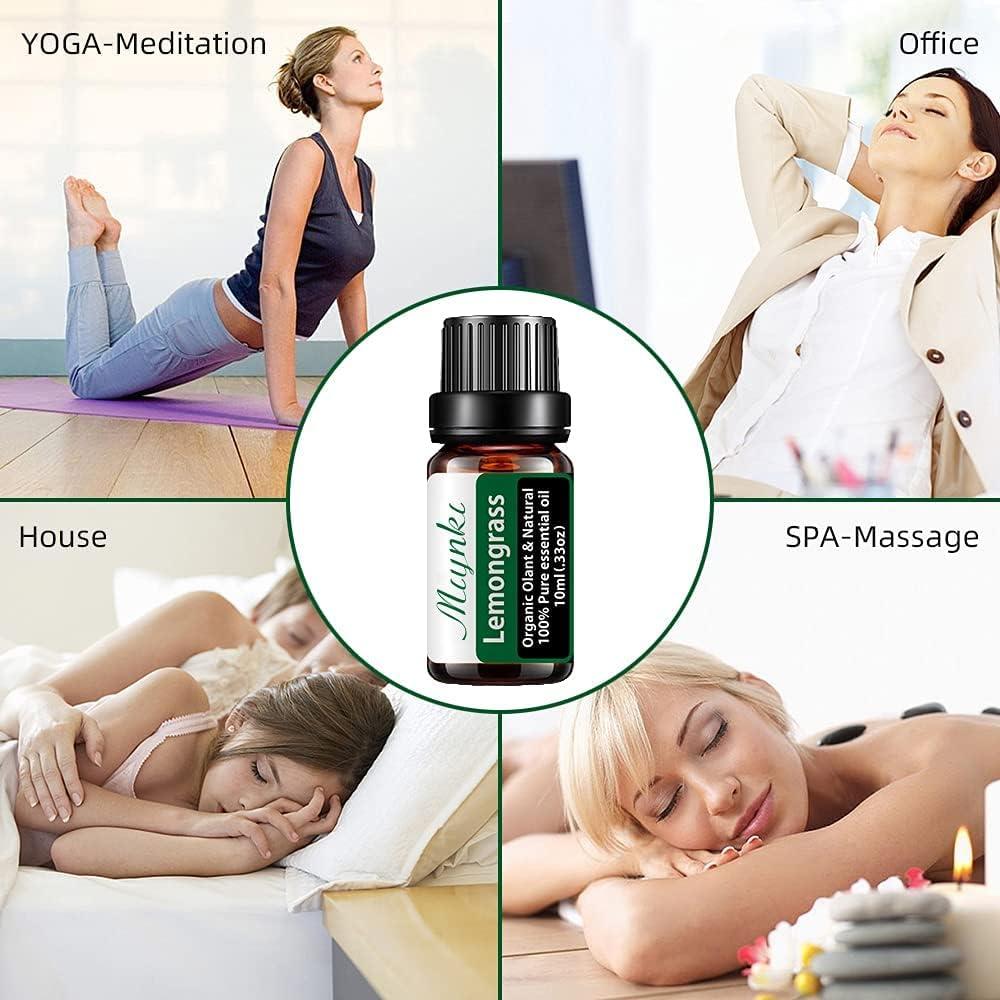 Aceite Esencial de Hierba de Limón Miyuki 10ml - Puro y Orgánico