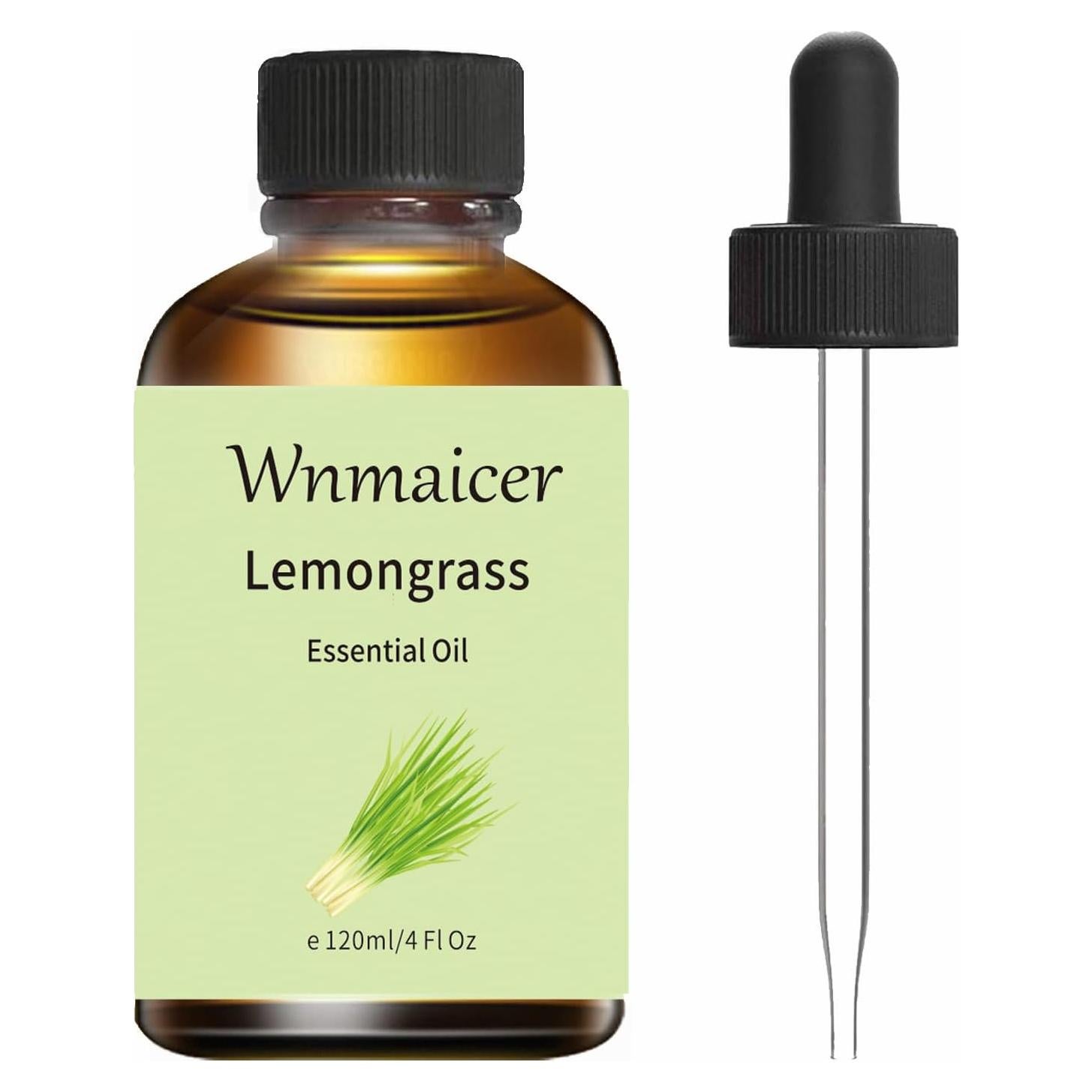 Aceite Esencial de Hierba Limón Wnmaicer 120 mL - Aromaterapia y DIY