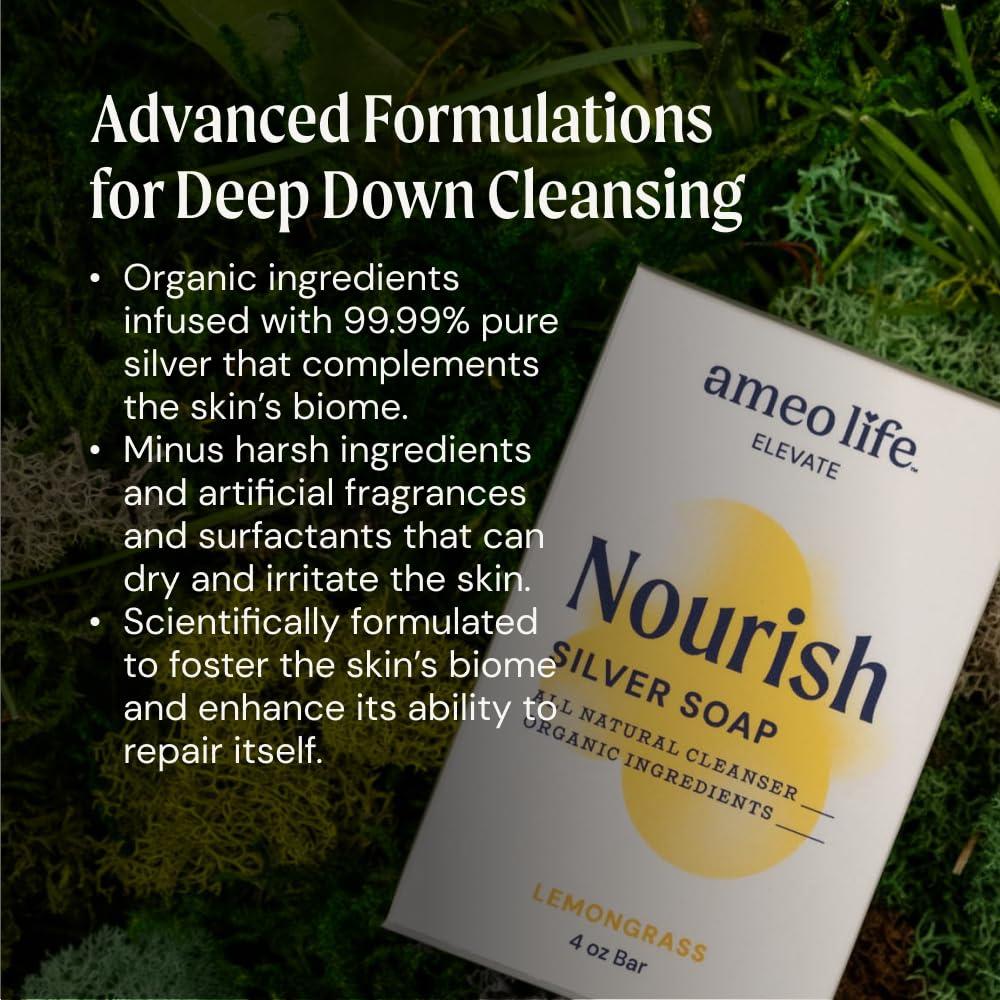 Jabón de Limón Ameo Life con 30 ppm de Plata - 113 g