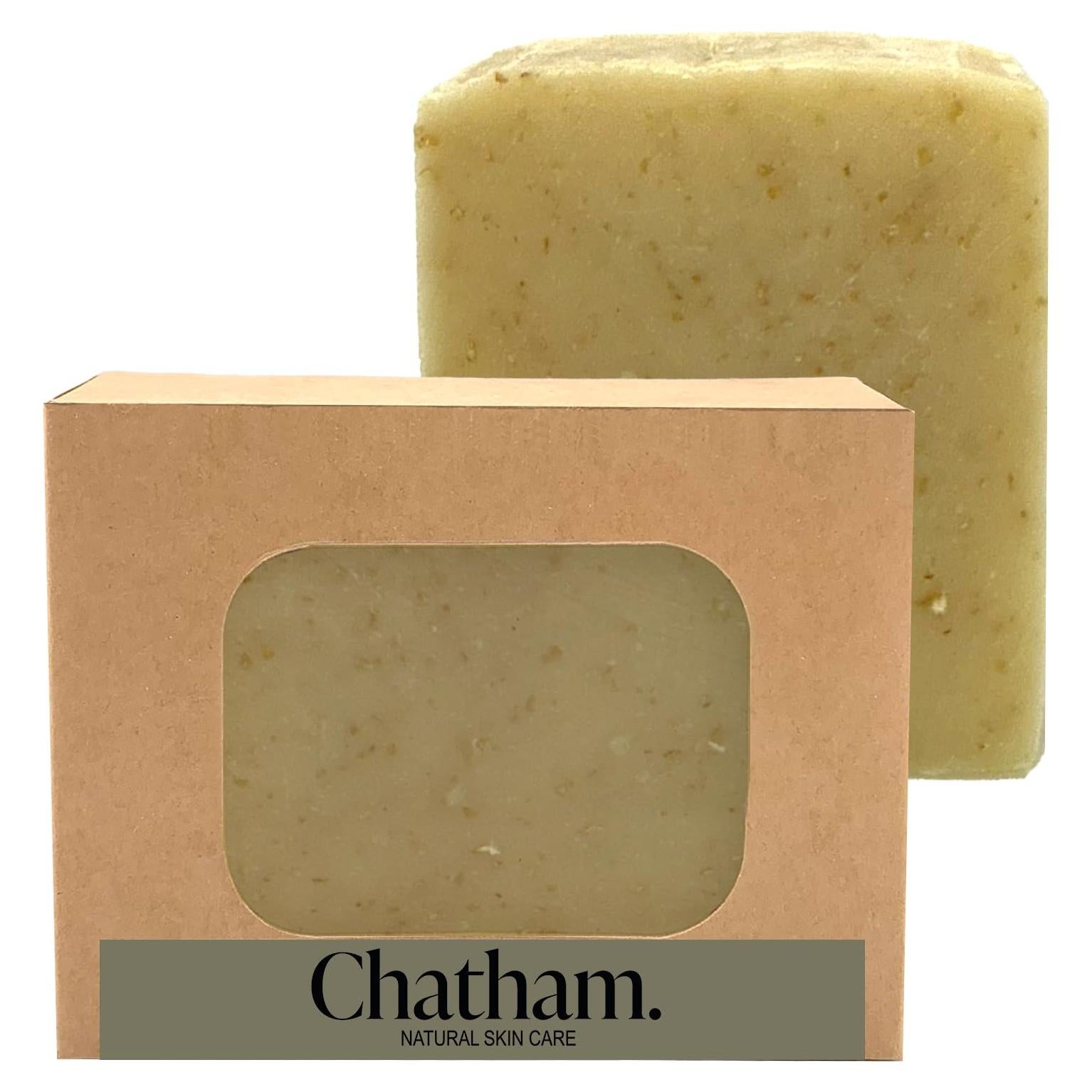 Jabón Hidratante de Avena Chatham 142g - Hierba de Limón y Vainilla