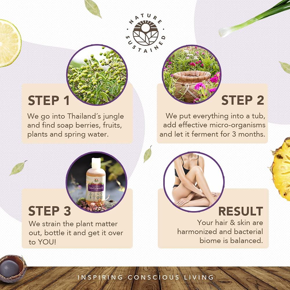 Jabón Corporal Orgánico Nature Sustained 255 g - Hierba Limón