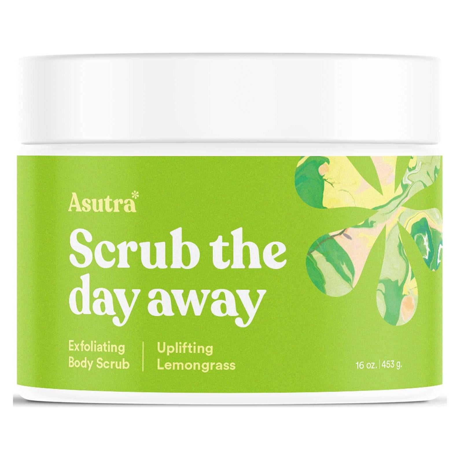 Exfoliante Corporal ASUTRA de Sal del Mar Muerto 453.6 g - Hidratante