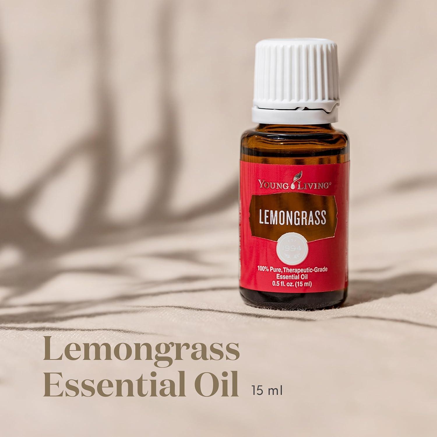 Aceite Esencial de Hierba Limón Young Living 15ml - Vegano y Natural