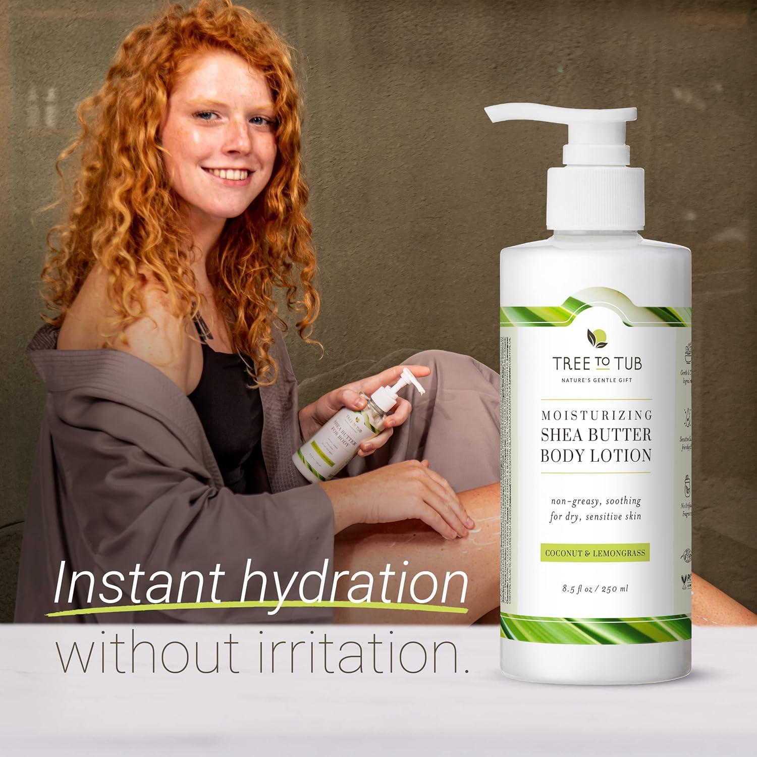 Loción Hidratante Tree to Tub 310g Piel Sensible Karité