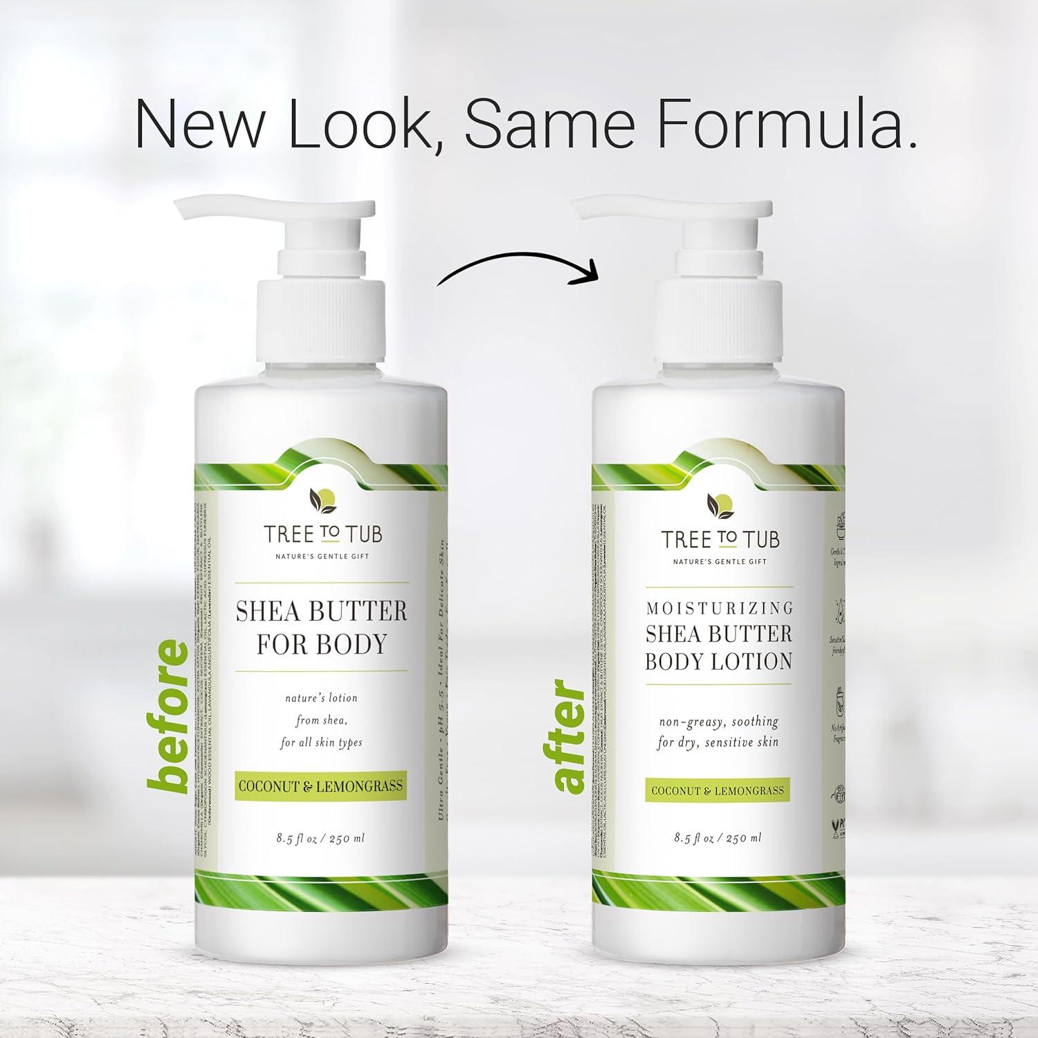 Loción Hidratante Tree to Tub 310g Piel Sensible Karité