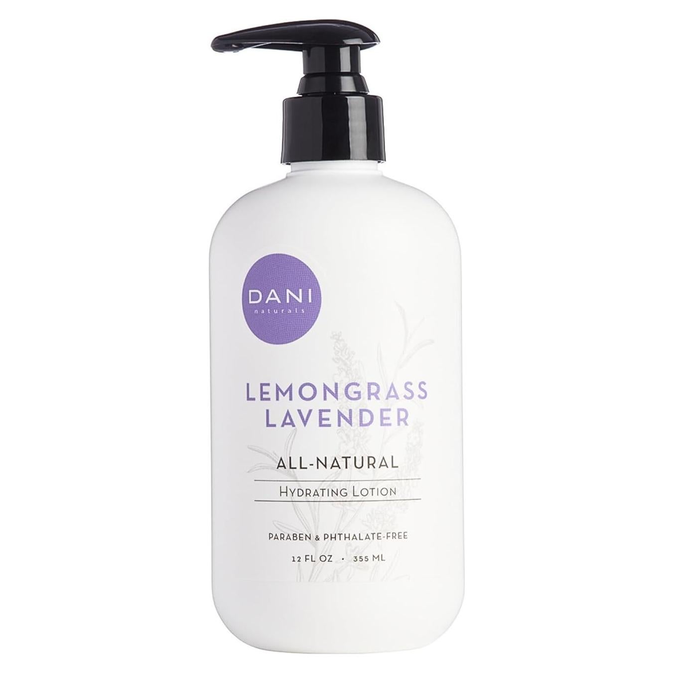 Loción Hidratante DANI Naturals 340g - Aroma Lavanda y Limón