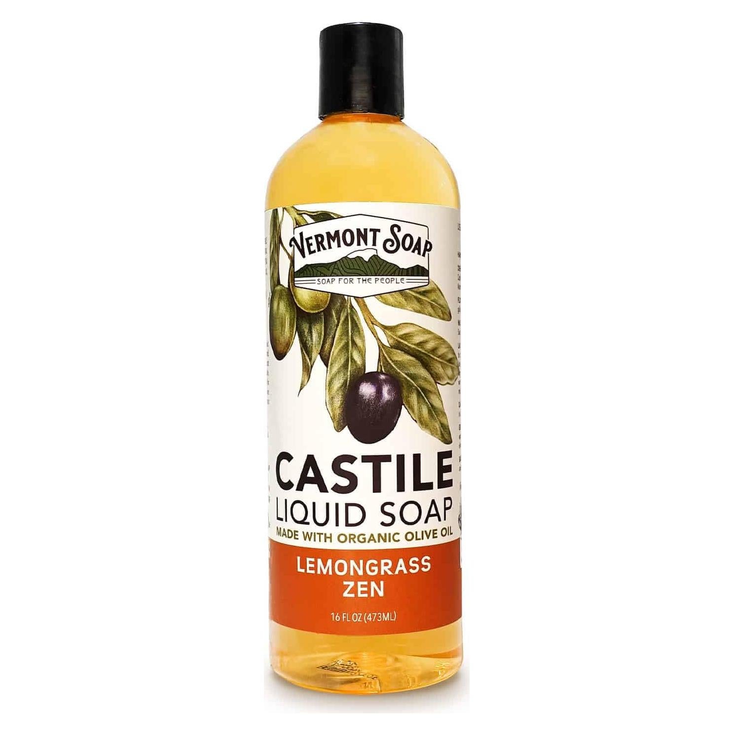Jabón Líquido Orgánico Vermont Castile 473 ml - Sin Fragancia