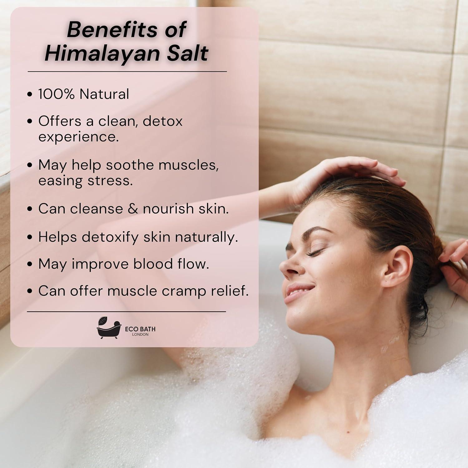 Sal de Baño del Himalaya Eco Bath London 300g - Hierba de Limón