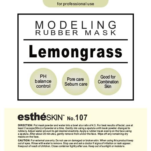 Mascarilla Peel Off EstheSKIN Lemongrass 992g (Paquete de 3)