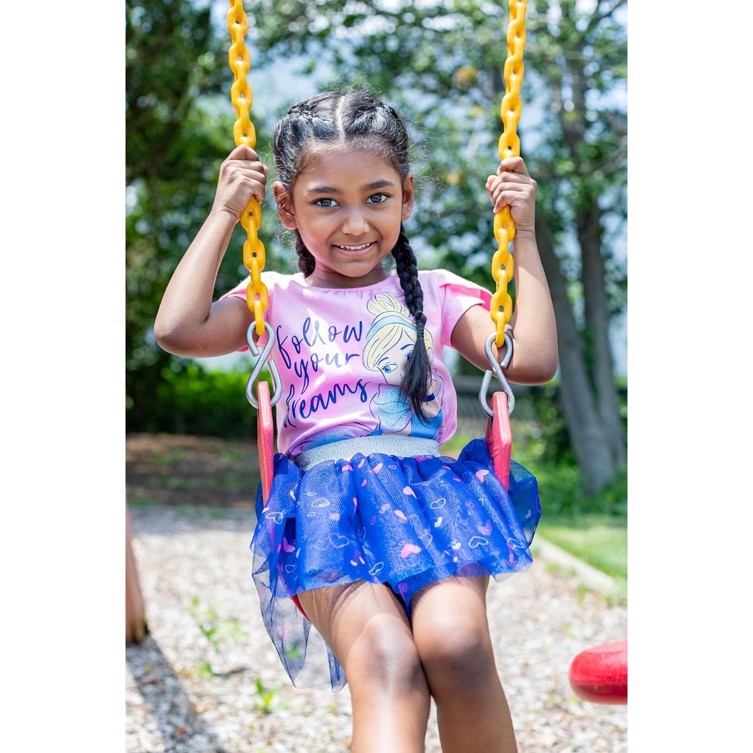 Conjunto 3 Piezas Moana y Frozen para Niñas 2T