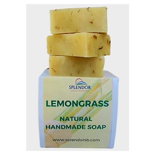 Jabón Natural Exfoliante de Hierba de Limón Splendor 298g