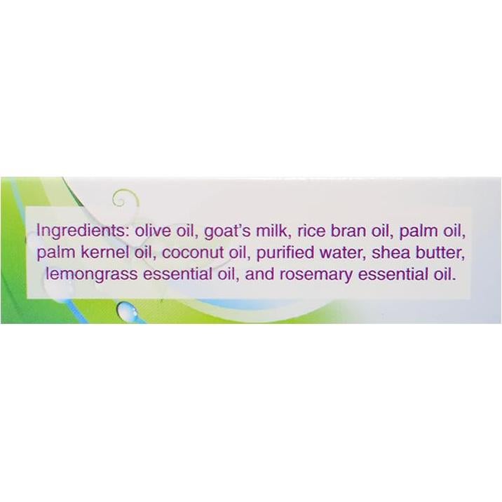 Jabón Natural de Leche de Cabra Udder Delight Romero 127g