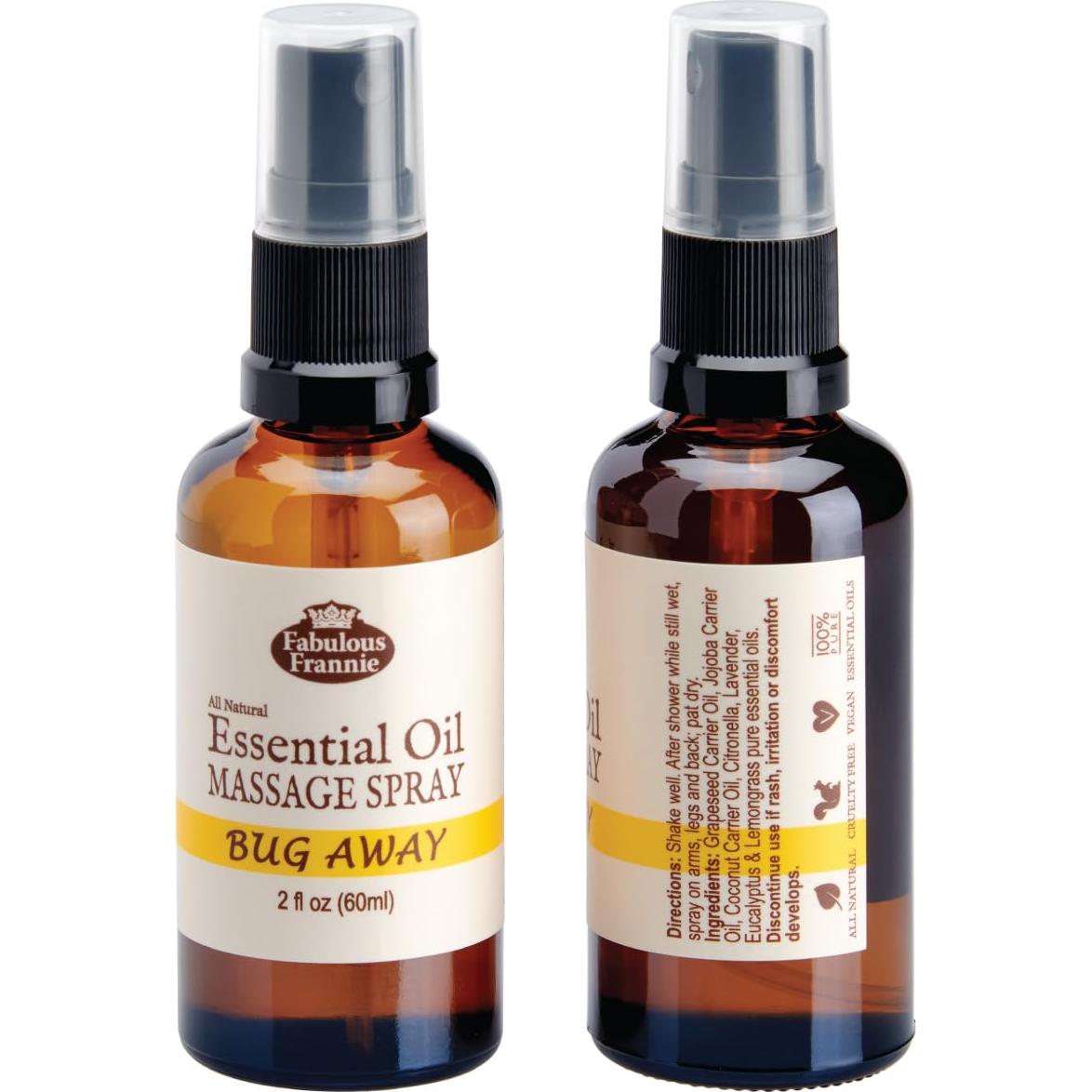 Spritz Aleja Insectos Fabuloso Frannie 2oz Aceites Esenciales