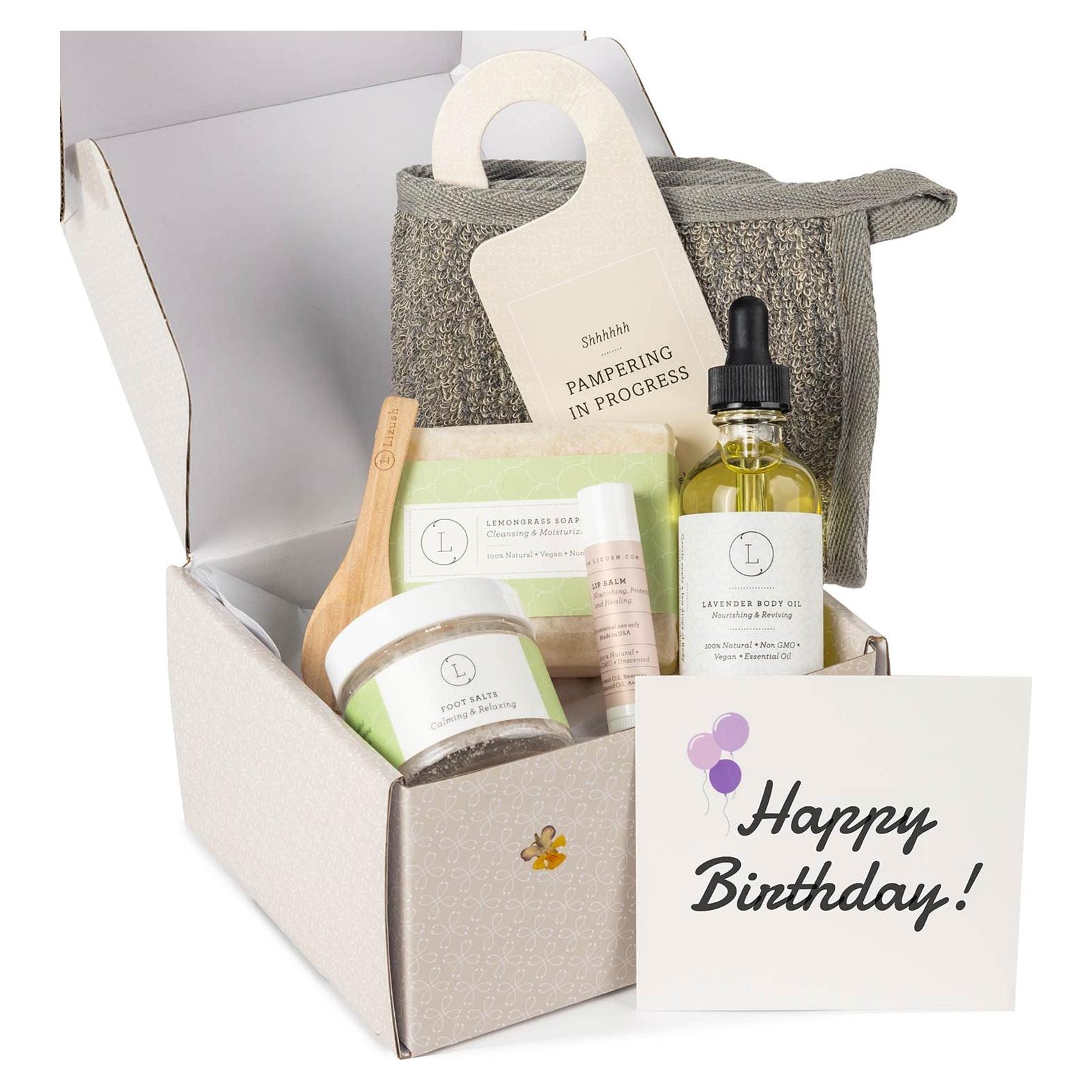 Conjunto de Regalo de Spa Lizush Lemongrass 6 Piezas para Mujeres