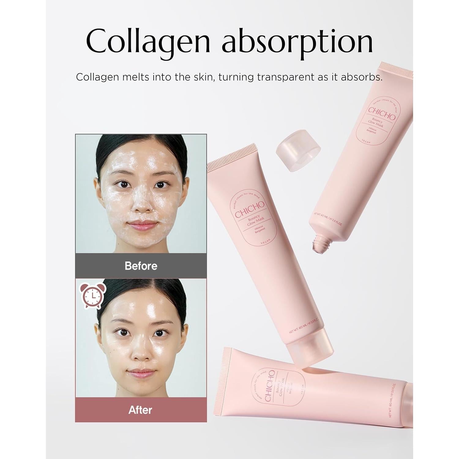 Máscara Facial Peel Off CHICHO Colágeno Hibisco 60 ml