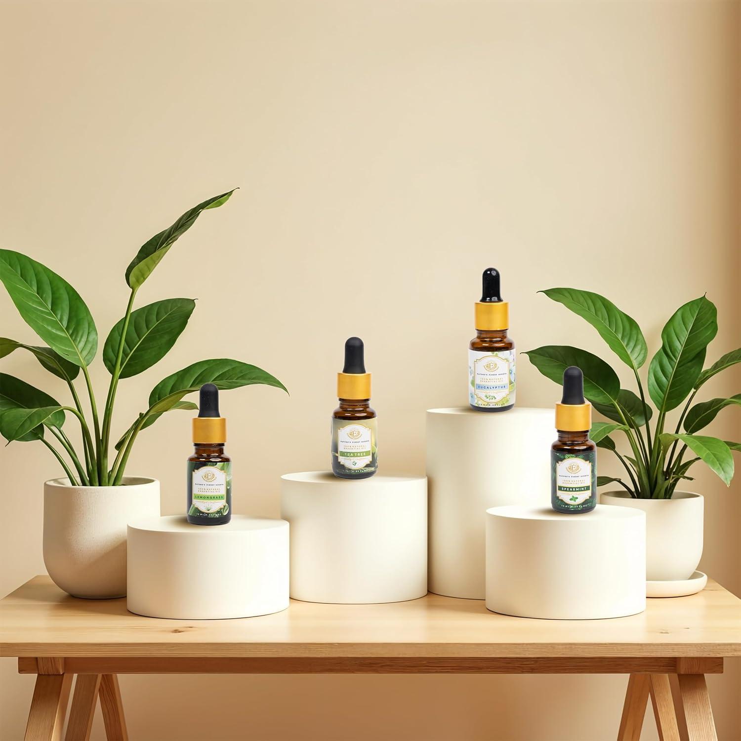 Set de Aceites Esenciales Elegancia Herbal - 4 x 10 ml