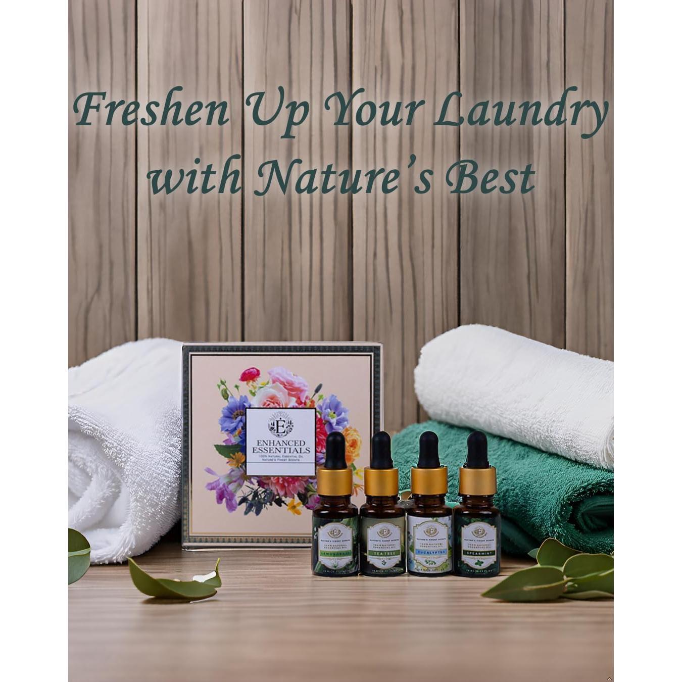 Set de Aceites Esenciales Elegancia Herbal - 4 x 10 ml