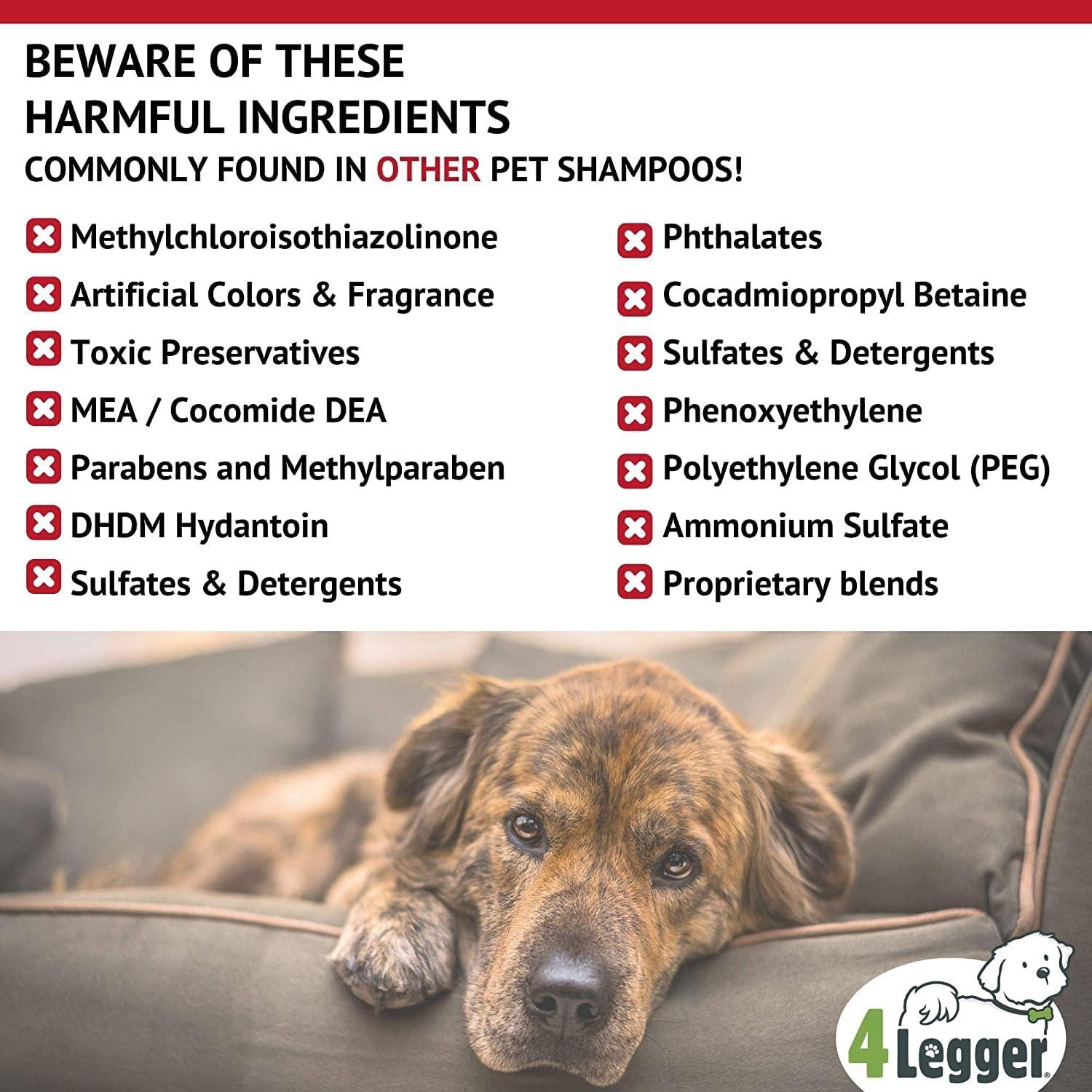 Champú Orgánico Hipoalergénico 4-Legger 453.6 g - Aloe y Limón