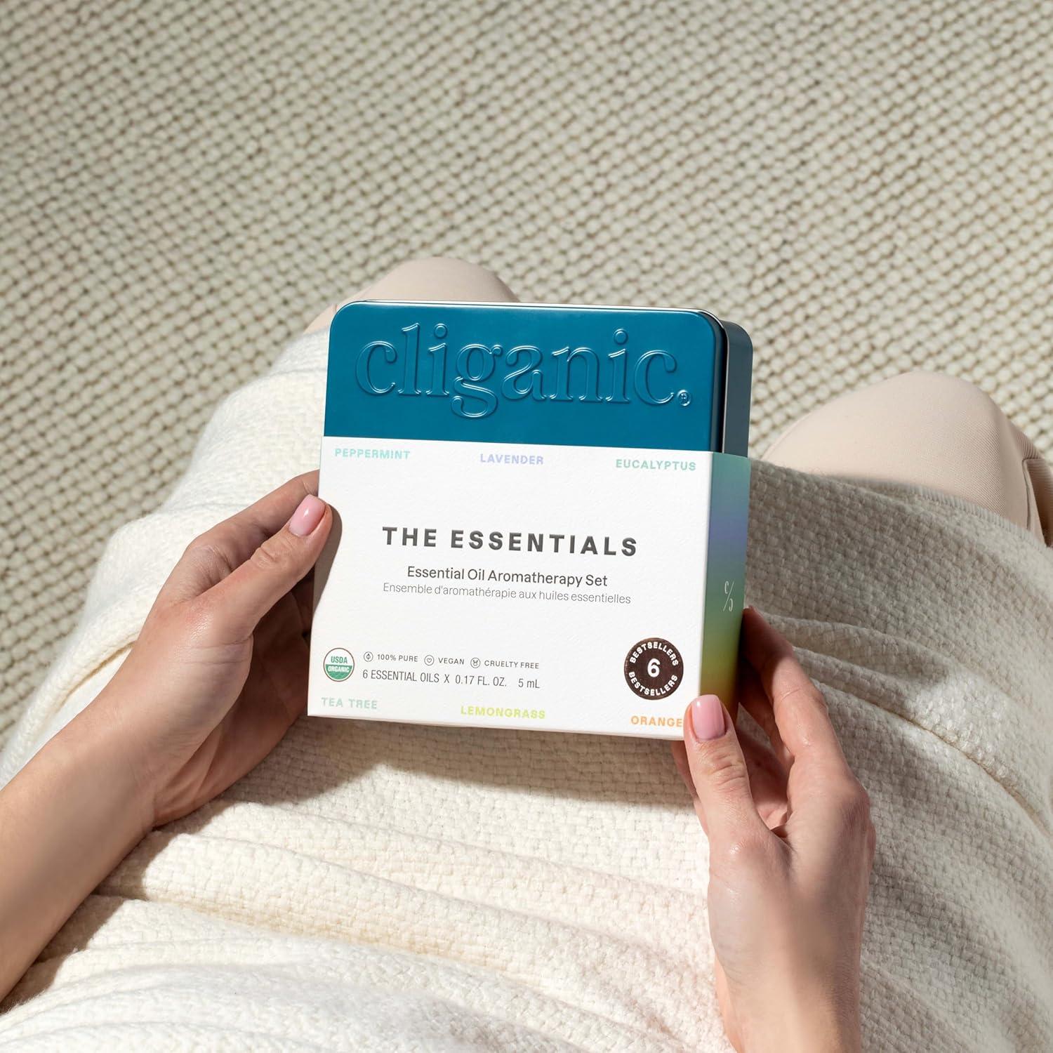 Set de Aceites Esenciales Orgánicos Cliganic - 6 Piezas 5ml