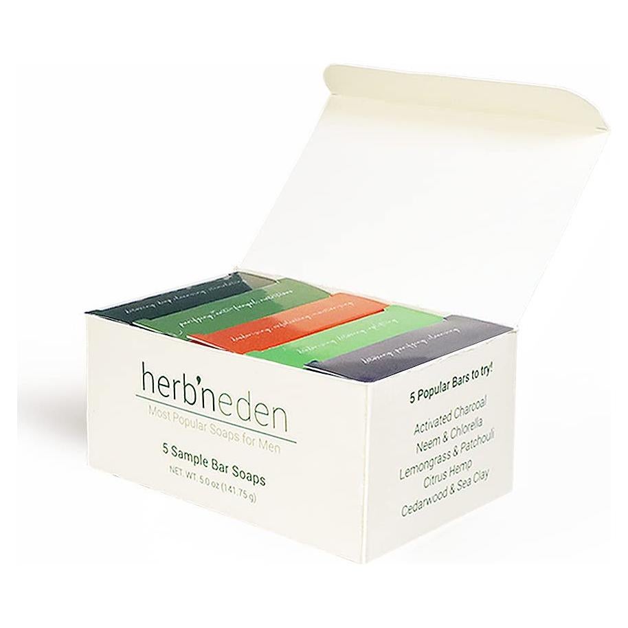 Paquete de 5 Jabones Herb'N Eden para Hombres 28.35g