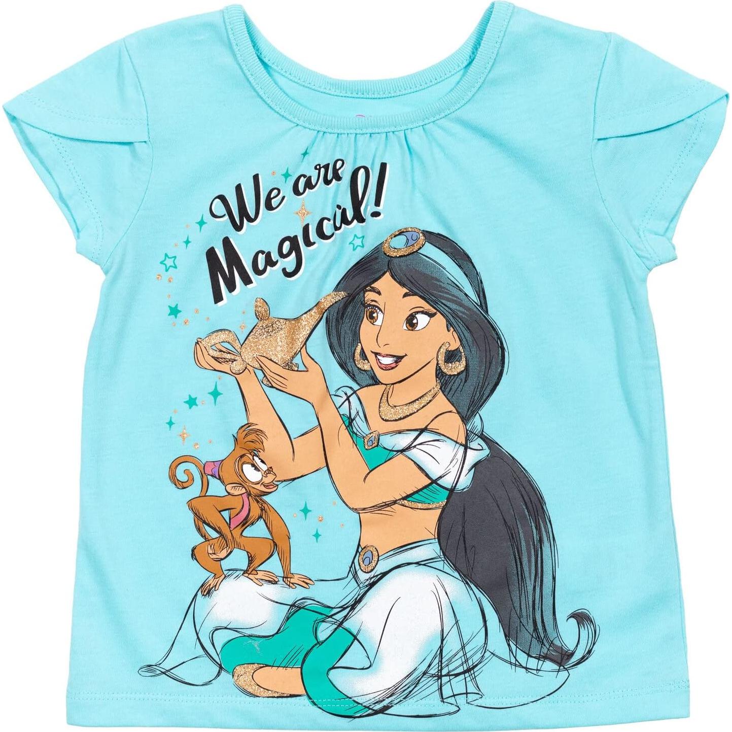 Conjunto Moana Disney 3 Piezas Niñas 5T Falda y Scrunchie