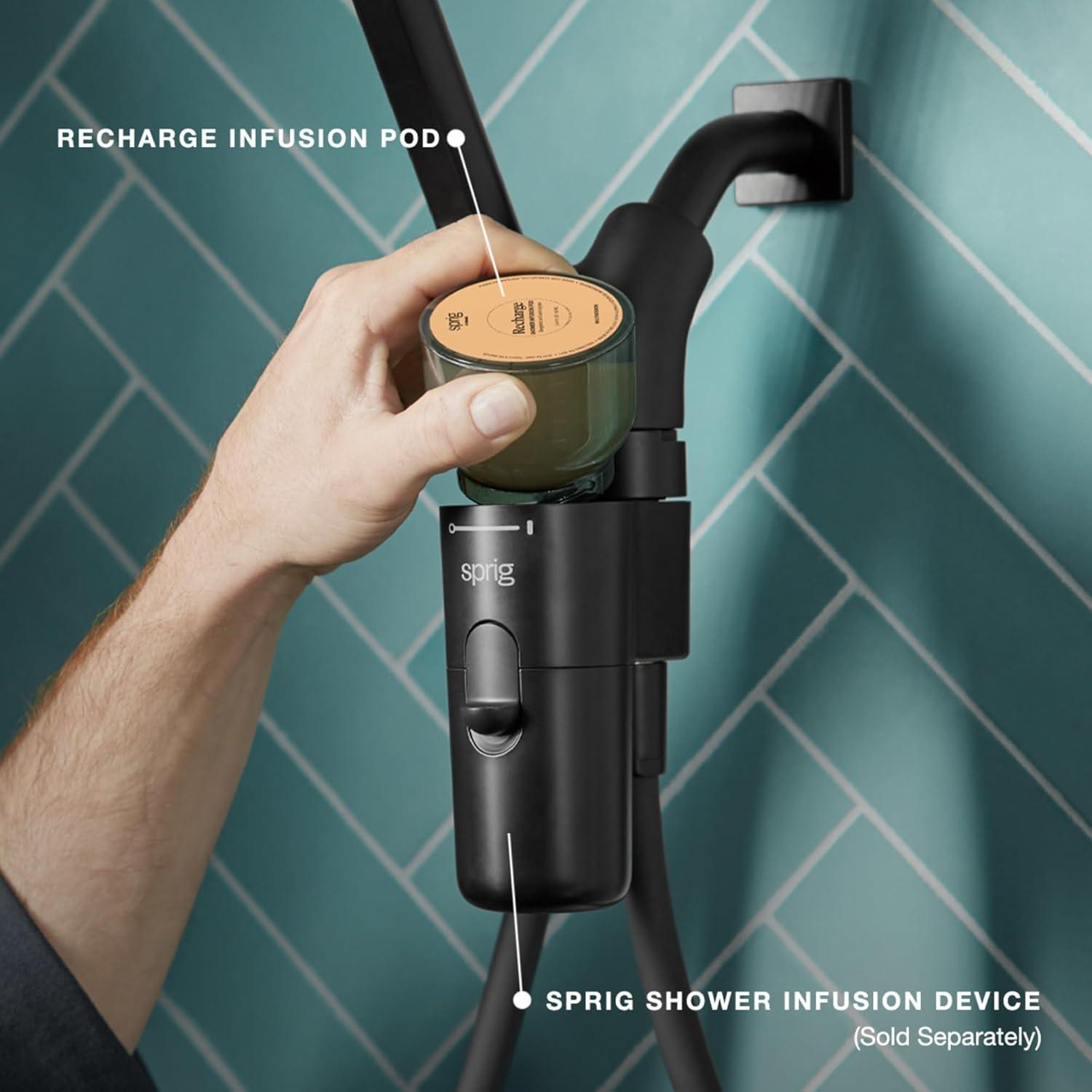 Pód de Infusión para Ducha KOHLER Bergamota y Hierba Limón - Recarga 8 Usos