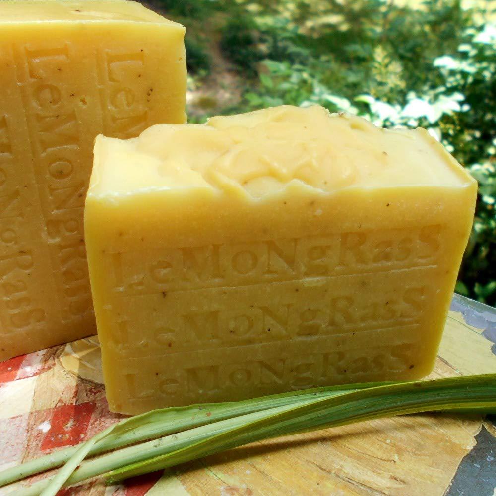 Jabón Natural Hecho a Mano Lemongrass con Aceite Esencial